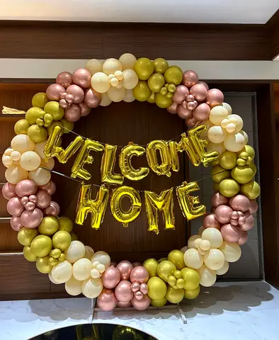 Balloons decorations services Available