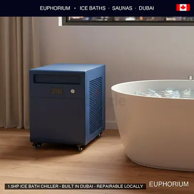 2HP Ice Bath Chiller Dubai — Commercial Stainless Steel