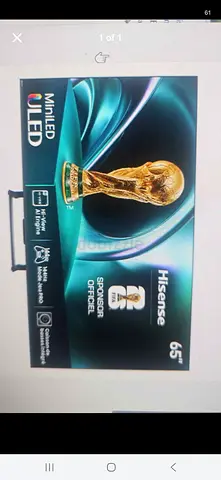 Hisense 65 LED TV - Used, Good Condition