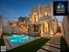 Own a luxurious, classic-designed two-story villa with a rooftop terrace and a 5000 sq ft swimming p