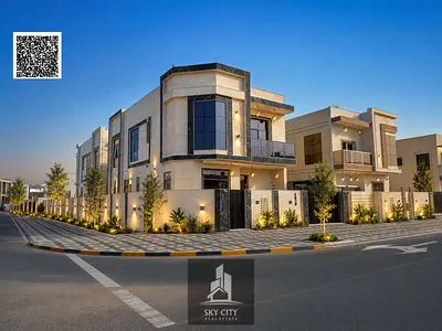 Modern villa with a garden for sale in Dubai, directly opposite shops on Street 311. Ready to move