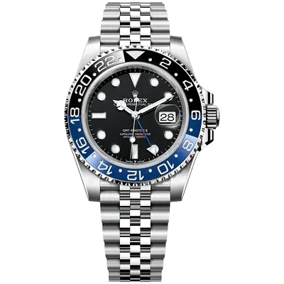 Rolex GMT-Master II Batman Jubilee Bracelet - Mens Stainless Steel Watch