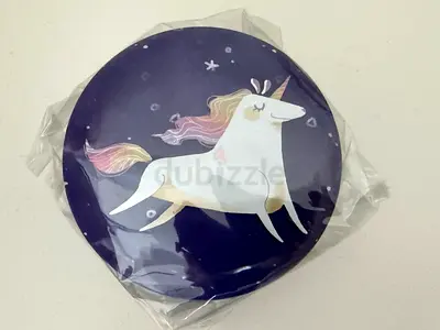 Unicorn Purple Stars Design Trinket Tin BRAND NEW