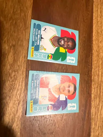 World cup panini stickers