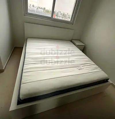 Ikea Queen size bed with mattress available in perfect condition