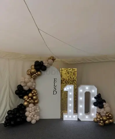 Balloons decorations services Available