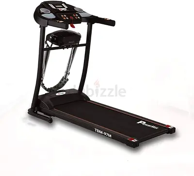 PowerMax Folding Treadmill - Compact Home Running Machine