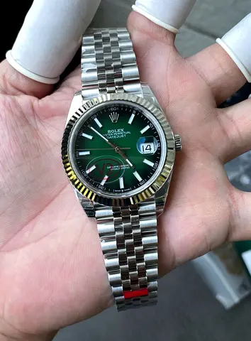 Rolex DateJust Ombré Green 1:1