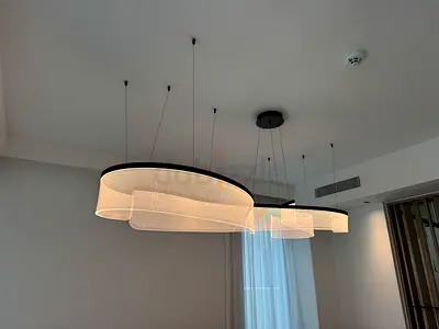 Modern Wave Pendant Ceiling Light - Set of 3