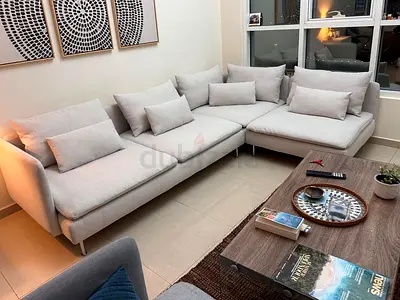 Ikea Sodhremn Corner Sofa Beige
