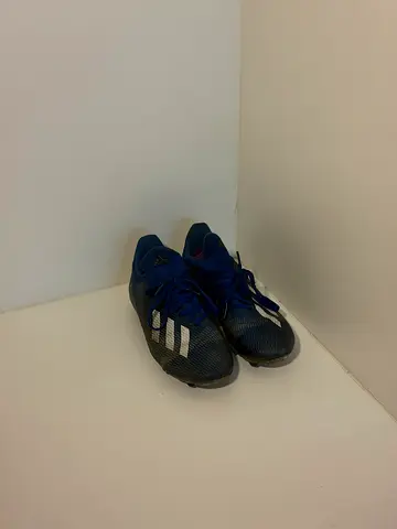 EU 38.7 Boys Football Boot | Adidas X 19.3 FG Blue/White
