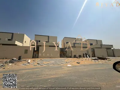 For sale: villa in Al Zahia Ajman, 3 bedrooms, living room, majlis, land area 3014 sq ft, built up