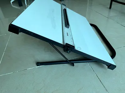 A2 size drawing board with parallel bar - Isomars