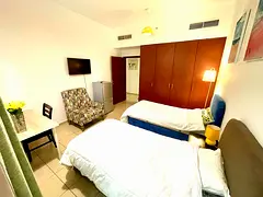 (Ready to move) Nice room in a clean cosy apartment in JBR, attached Balcony