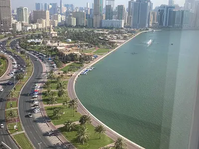 Luxury 3 Bedroom Sea View Apartment for Annual Rent in Al Majaz 1 Sharjah | Maid Room | Free AC | G