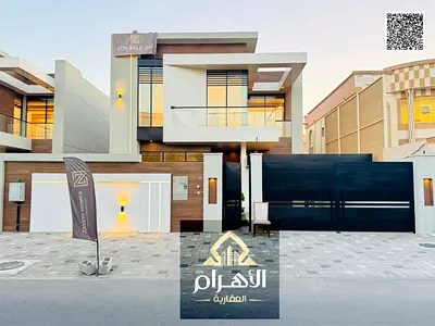 فرصة استثنائية لامتلاك فيلا مودرن فاخرة في الروضة 3 – عجمان فيلا للبيع بتصميم عصري راقي وتشطيب مودرن بالكامل، تقع في منطقة سكنية هادئة ومتكاملة وقريبة
