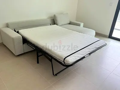 Ikea vimle lshape sofa bed with storage beige