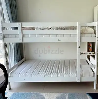 Bunk Bed with Mattresses