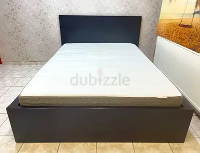 Ikea bed and mattress/queen size