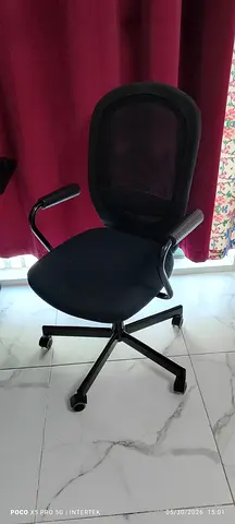 IKEA Black ergonomic office chair