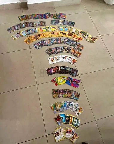 Large Collection of Pokemon Trading Cards