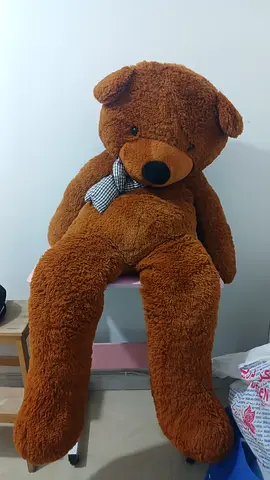 Large brown teddy bear plush - excellent condition