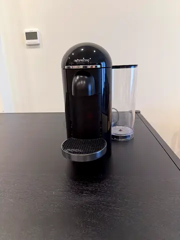 Nespresso Capsule Coffee Machine - Compact Black, Excellent Condition