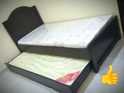 Single Bed with Mattress