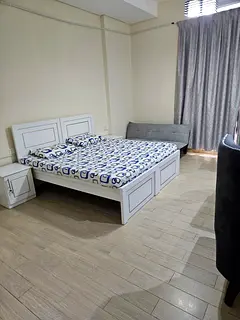 A Fully Furnished Luxurious Master Bedroom available @ 4000 per month.