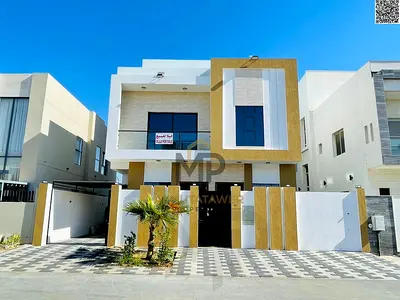 Modern villa (two floors and roof) for sale in Al Zahia, Ajman – smart design and excellent spaces!