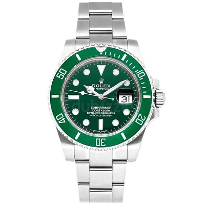Rolex Submariner Hulk Green Dial Stainless Steel Watch