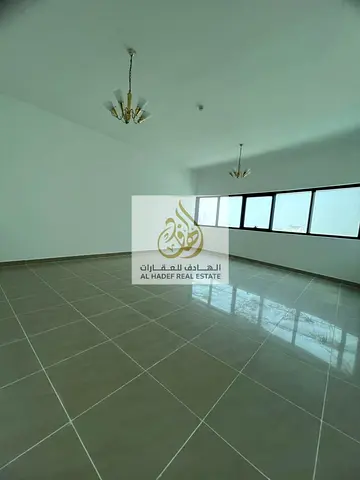 Annual Rental Apartment in Sharjah Mamzar Al Taawun One Bedroom Hall 2 Bathrooms Family Tower Prime Location on Dubai Exit 2 Gyms 2 Swimming Pools Ten