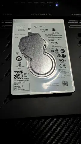 Seagate FireCuda 1TB 2.5 SATA SSHD Hybrid Drive