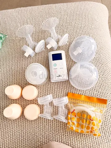 Spectra hands free breast pump