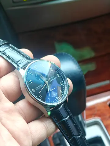 Men watch