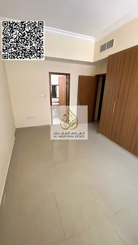 Two-bedroom apartment for annual rent – ​​First occupant in a brand new tower in Al Jurf 3 – Ajman A unique opportunity to live in a brand new tower i