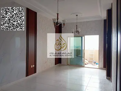 غرفة وصالة حمامين باركن في ابراج الإمارات  شارع الشيخ محمد بن زايد يوجد في البرج جيم ومسبح مسجد  سوبرماركت  بالكون متصل بالغرفة والصاله الاجار السنوي