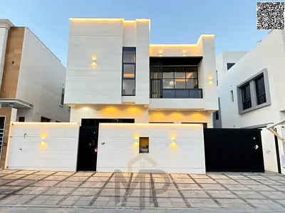 Villa for sale in Ajman, opposite Al Rahmaniya, Sharjah, at a bargain price. Excellent location. Fr