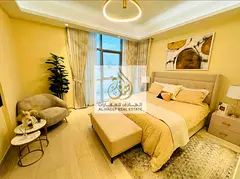 Three-bedroom apartment with a maid's room, freehold, with a 10% down payment, and a charming vi