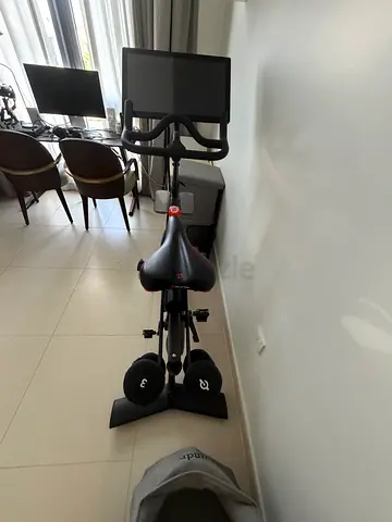 Indoor stationary exercise bike - compact and in good condition