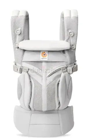 Lightweight Ergonomic Baby Carrier with Lumbar Support (Gray)