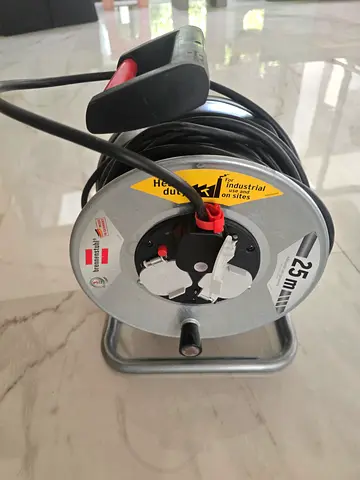 Brennenstuhl 25m Heavy Duty Cable Reel Extension