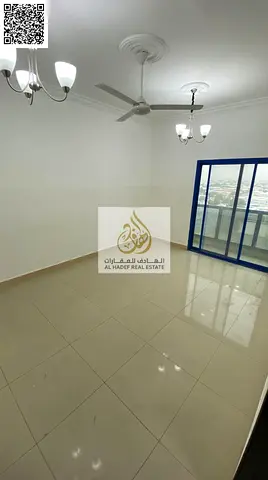 ✨ فرصة مميزة للإيجار السنوي بعجمان – غرفتين وصالة بمساحة واسعة جدًا وتشطيب ممتاز مع بلكون وإطلالة مفتوحة على شارع الاتحاد مباشرة – النعيمية 1
