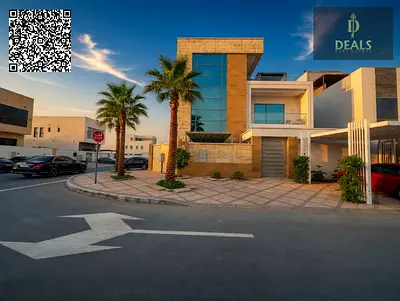 Super Luxurious Corner Villa | 6 Master Bedrooms | Grand Majlis | 3 Living Halls | Private Pool | R