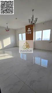 Largest and most beautiful two-bedroom apartment in Al Jurf 3, with very spacious areas. For annual