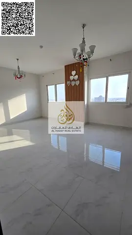 اكبر واجمل شقة غرفتين وصالة بالجرف 3 مساحات واسعة جدا  للايجــــــــــــار السنوى بعجمان   ** شقة غرفتين وصالة منفصلة مع 3  حمام  بمساحات واسعة مع بلك