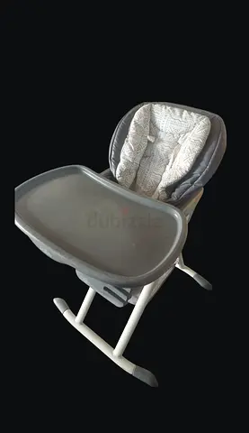 Adjustable Baby High Chair with Tray - Good Condition
