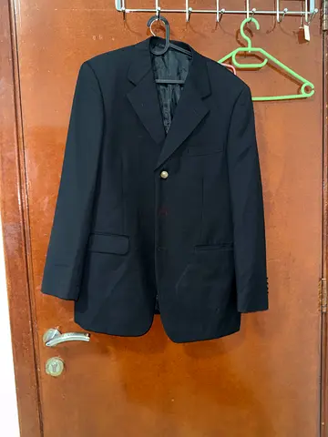 Classic Black Suit Blazer Jacket