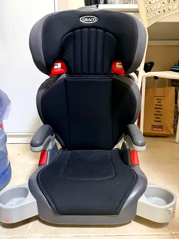 Graco Highback Booster Car Seat (Black) - Good Condition