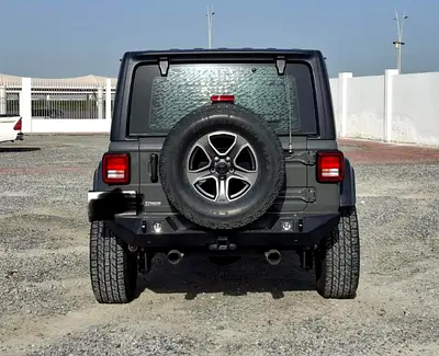 Steel Rear Bumper for Jeep Wrangler